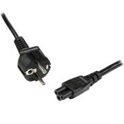 STARTECH 1m 3 Prong Laptop Power Cord?Schuko CEE7 to C5 Clover Leaf Power Cable Lead