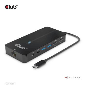 CLUB 3D Type-C 7-In-1 Hub With 2X (CSV-1595)