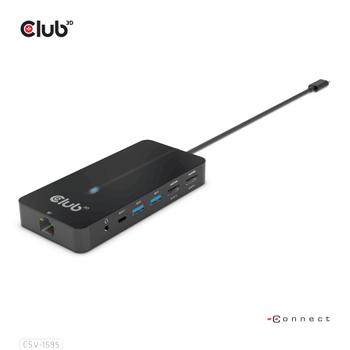 CLUB 3D Type-C 7-In-1 Hub With 2X (CSV-1595)