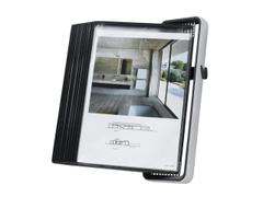 TARIFOLD Veggstativ DJOIS A4 10 lommer sort