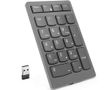 LENOVO o Go Wireless Numeric Keypad - Keypad - wireless - 2.4 GHz - key switch: Scissor-Key - storm grey - retail (4Y41C33791)