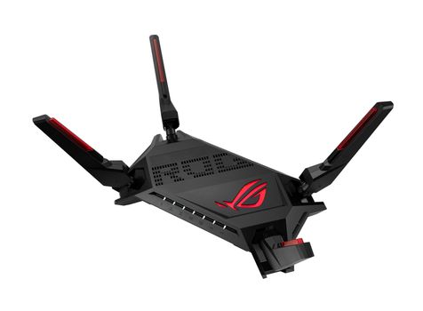 ASUS ROG Rapture GT-AX6000 - Wireless router - 4-port switch - GigE, 2.5 GigE - 802.11a/ b/ g/ n/ ac/ ax - Dual Band (GT-AX6000)