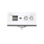 Kindermann CablePort desk² 80 - 4-slot alu - 2 sähkö, 1 tupla USB lataus (7430000352)