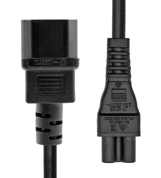 ProXtend Power Cord C14 to C5 1M Black (PC-C14C5-001)