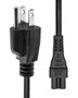 ProXtend Power Cord US to C5 2M Black (PC-BC5-002)