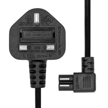 ProXtend Power Cord UK to angled C7 2M Black (PC-GC7A-002)