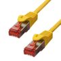 ProXtend CAT6 F/UTP CU LSZH Ethernet Cable Yellow 1.5m