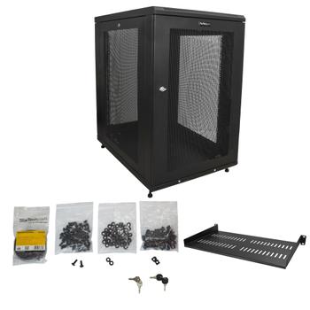 STARTECH SERVER RACK-WARDROBE SERVER WITH DEPTH OF 31IN -18U RACK (RK1833BKM)