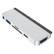 HYPER 6-i-1 USB-C Hub (sølv) USB-C Hub for iPad Pro/ Air/ Mini 6. HDMI 4K, USB-A, USB-C, Audio Jack, MicroSD/ SD