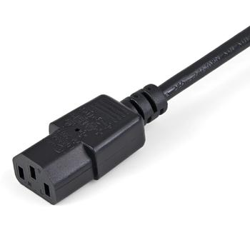 STARTECH 1m Standard Computer Power Cord Extension - C14 to C13 (PXT1001M)