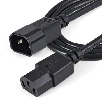 STARTECH 1m Standard Computer Power Cord Extension - C14 to C13 (PXT1001M)