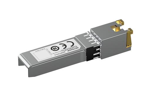 NETGEAR 10GBASE-T SFP+ Transceiver AXM765v2 delivers 10G copper connectivity with CAT6a or CAT7 cabling up to 80 meters (AXM765-20000S)