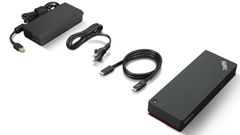 LENOVO o ThinkPad Universal Thunderbolt 4 Smart Dock - Docking station - Thunderbolt 4 - HDMI, 2 x DP, Thunderbolt - GigE - 135 Watt - for ThinkPad P16s Gen 1, T15p Gen 2, T16 Gen 1, X1 Extreme Gen 4, X1 Nan