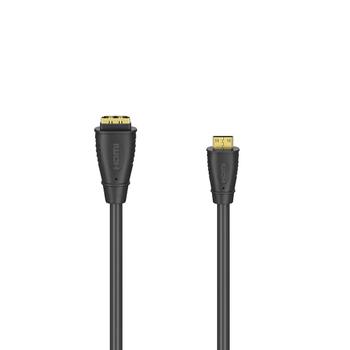 HAMA Adapter HDMI Type C-A Plug-Socket Gold Plated Black (00205167)
