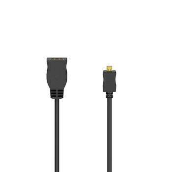 HAMA Adapter HDMI Type D-A Plug-Socket Gold Plated Black (00205168)