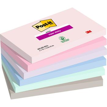 POST-IT Notes 655-SS-Soulful Pk/6 blokke 76x127 mm (7100259202)