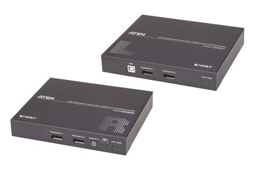 ATEN N CE 924 - Remote and local unit - KVM / audio / serial / USB extender - USB, RS-232, DisplayPort,  HDBaseT 2.0 - USB - up to 150 m - for VanCryst VM1600A, VM3200 (CE924)