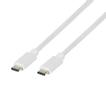 VIVANCO USB-C to USB-C 2.0 Cable 2m White (62251)