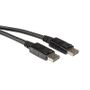 VALUE DisplayPort kabel, DP han / DP han - sort - 3,0 m.
