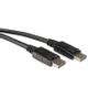 VALUE DisplayPort kabel, DP han / DP han - sort - 3,0 m.