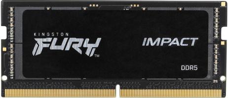 Kingston FURY Impact - DDR5 - modul - 8 GB - SO DIMM 262-pin - 4800 MHz / PC5-38400 - ikke-bufret (KF548S38IB-8)