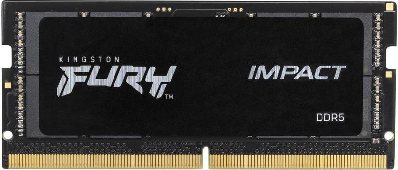 Kingston FURY Impact - DDR5 - modul - 8 GB - SO DIMM 262-pin - 4800 MHz / PC5-38400 - ikke-bufret (KF548S38IB-8)