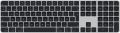 APPLE e Magic Keyboard with Touch ID and Numeric Keypad - Keyboard - Bluetooth, USB-C - Swedish - black keys