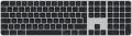APPLE MAGIC KEYBOARD W/TOUCH ID+NUM MAC MODELS BLACK KEYS SWEDISH WRLS