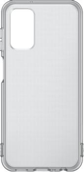 SAMSUNG Soft Clear Cover Svart (EF-QA135TBEGWW)