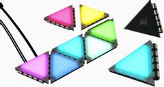 CORSAIR iCUE LC100 Smart Case Lighting Triangles, Starter Kit