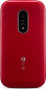 DORO 6821, 4G-funktionstelefon, Röd/Vit