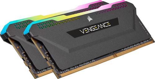 CORSAIR DDR4 16GB 3200MHz Vengeance RGB Pro SL Black 2x8GB (CMH16GX4M2E3200C16)