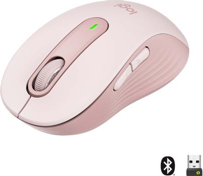 LOGITECH Signature M650L WRLS Mouse STD Large Size - ROSE - EMEA WRLS (910-006237)