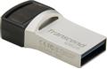TRANSCEND JetFlash 890S 128 Gt USB 3.1 ja Type C -muistitikku