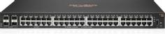 Hewlett Packard Enterprise HPE Aruba 6100 48G 4SFP+ Switch - switch - 52 porter - Styrt - rackmonterbar