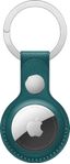 APPLE AIRTAG LEATHER KEY RING FOREST GREEN-ZML