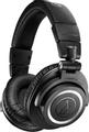 AUDIO-TECHNICA ATH M50xBT2 - M-Series - hörlurar med mikrofon - fullstorlek - Bluetooth - trådlös, kabelansluten - 3,5 mm kontakt - svart