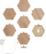 NANOLEAF Elements Wood Look Hexagons Starter Kit 7 Panels