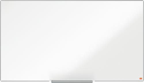 NOBO Whiteboard Impression Pro Widescreen 55" Nano Clean magnetisk tavla Whiteboard tavla 122x69 cm, InvisaMount™ monteringssystem,  15 års garanti (1915255)