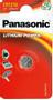 PANASONIC Batterie Lithium, Knopfzelle, 