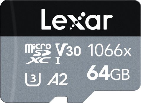 LEXAR Pro 1066X Microsdhc/ microsdxc Uhs-i R160/w70 64Gb 64GB mikroSDXC UHS-I minneskort (LMS1066064G-BNANG)