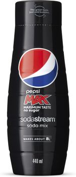 SODASTREAM Pepsi Max smakstilsetning Bruk denne smakstilsetningen og nyt den gode smaken av Pepsi Max (1924202770)