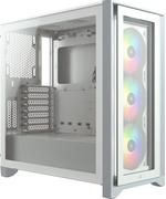 CORSAIR iCUE 4000X RGB Tempered Glass Mid-Tower White case