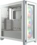 CORSAIR iCUE 4000X RGB Tempered Glass Mid-Tower White case