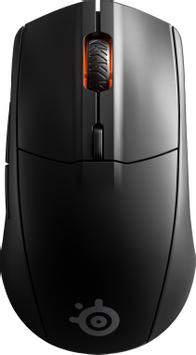 SteelSeries Rival 3 Wireless - mus - 2.4 GHz, Bluetooth 5.0 - matt svart (62521)
