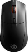 SteelSeries Rival 3 Wireless - mus - 2.4 GHz, Bluetooth 5.0 - matt svart