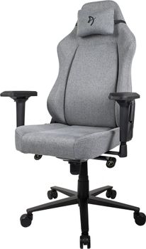 AROZZI Primo Woven Fabric Gaming Chair -pelituoli,  harmaa/ musta (PRIMO-WF-GYBK)