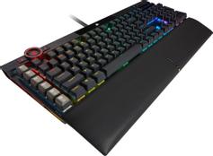 Corsair Gaming K100 RGB - Nordisk CHERRY MX Speed RGB Silver-brytere