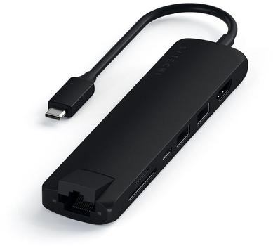 SATECHI USB-C Slim Multi-Port  Adapter Dockingstation  (ST-UCSMA3K)