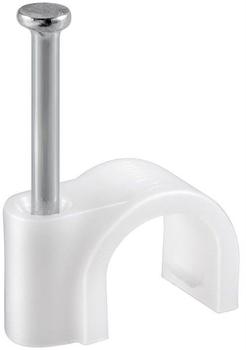 GOOBAY Wentronic fixpoint - Cable clips - white (pack of 100) (17079)